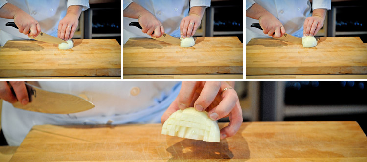 How to Dice an Onion - Step Four