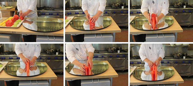 How to Layout and Design a Simple Fruit Platter - Step Three