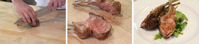 How to Pan Roast a Rack of Lamb - Step Six